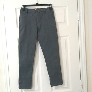 Rustic blue boys gray dress pants with adjustable waist band Size 10